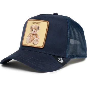 Goorin Bros. Teddy The Cuddly Bear The Farm Navy Blue Trucker Hat