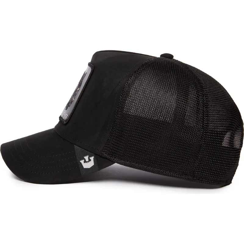 petten-gebogen-zwart-snapback-the-farm-van-goorin-bros