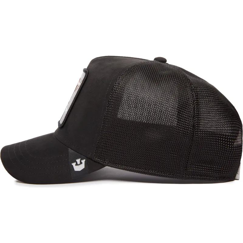 petten-gebogen-zwart-snapback-the-suede-bull-blacked-out-the-farm-van-goorin-bros petten-gebogen-zwart-snapback-the-suede-bull-blacked-out-the-farm-van-goorin-bros