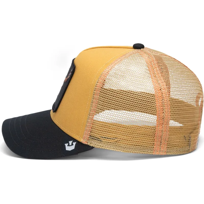 petten-gebogen-geel-snapback-the-dead-skull-eco-brutalism-the-farm-van-goorin-bros petten-gebogen-geel-snapback-the-dead-skull-eco-brutalism-the-farm-van-goorin-bros