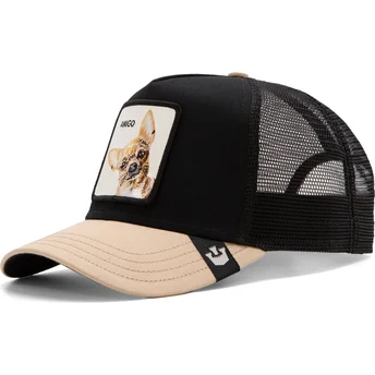 Gorra trucker negra y beige perro chihuahua The Amigo Eco...