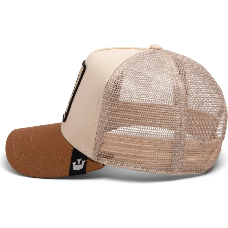 petten-gebogen-bruin-snapback-warrior-cheetah-big-cats-the-farm-van-goorin-bros petten-gebogen-bruin-snapback-warrior-cheetah-big-cats-the-farm-van-goorin-bros