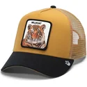 czapka-trucker-brazowo-czarna-tygrys-the-wildcat-tiger-big-cats-the-farm-od-goorin-bros