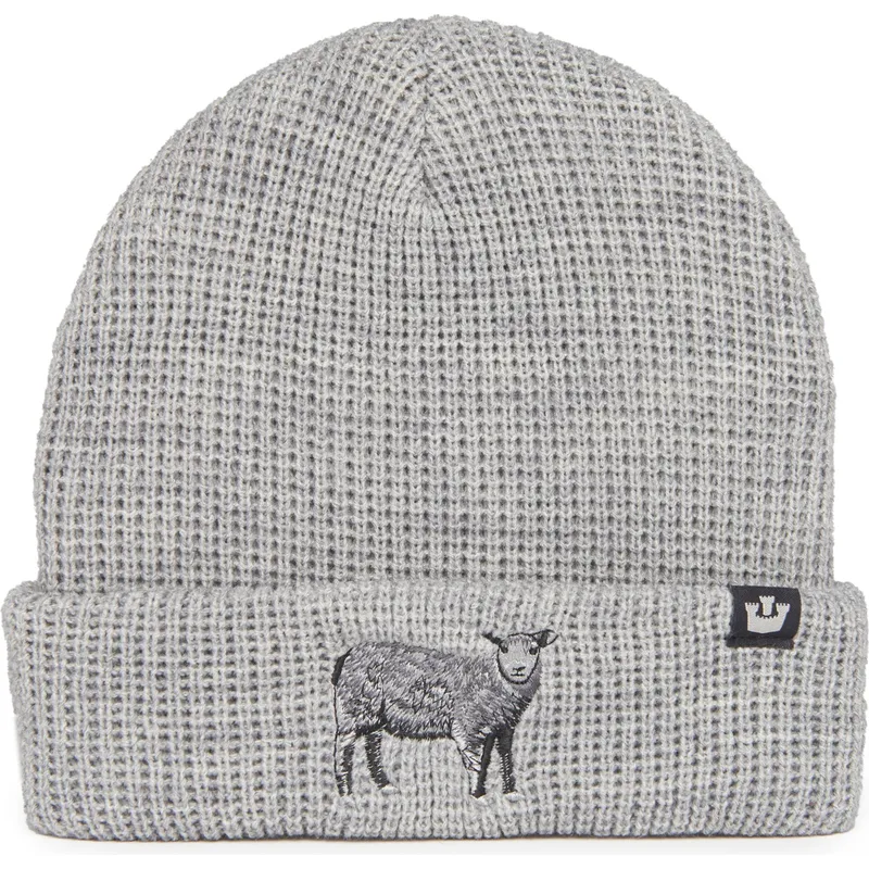 mutsen-grijs-ribbed-sheep-classic-knit-the-farm-van-goorin-bros mutsen-grijs-ribbed-sheep-classic-knit-the-farm-van-goorin-bros
