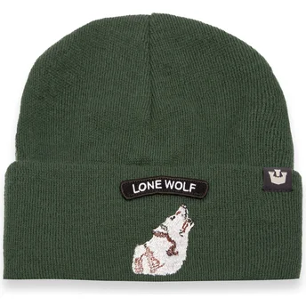 Grön vargkeps Lone Wolf Soft Rock Wolf Classic Knit The Farm från Goorin Bros.