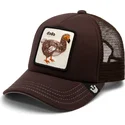 brun-trucker-kasket-til-dreng-way-of-the-dodo-extinct-the-farm-af-goorin-bros