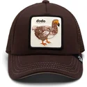 brun-trucker-kasket-til-dreng-way-of-the-dodo-extinct-the-farm-fra-goorin-bros