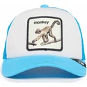 gorra-trucker-azul-para-nino-mono-monkey-mo-bizness-the-farm-de-goorin-bros