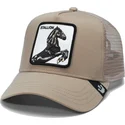 casquette-trucker-beige-cheval-the-stallion-the-farm-goorin-bros