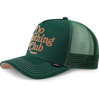 Gorra trucker verde Do Nothing Club HFT DNC 30th de Djinns