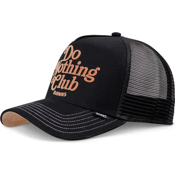 Cap gebogen black snapback van Djinns