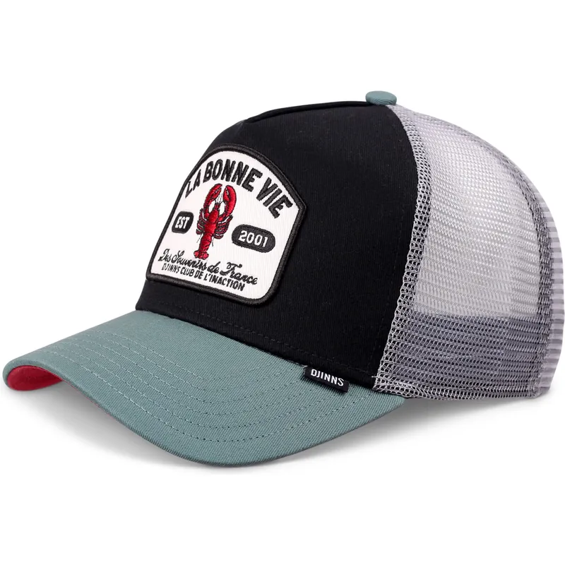 petten-gebogen-zwart-snapback-la-bonne-vie-hft-van-djinns
