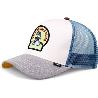Petten gebogen multicolor snapback van Djinns