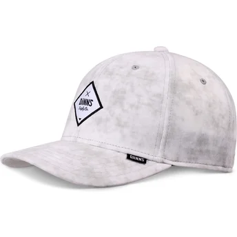Petten gebogen grijs snapback van Djinns
