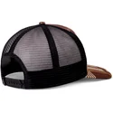 djinns-hft-shiny-check-braun-schwarze-trucker-kappe