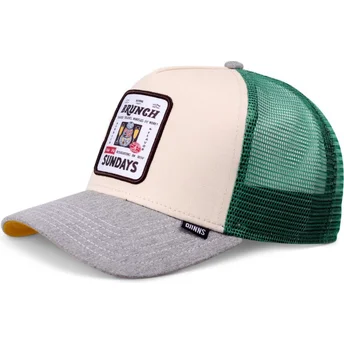 Petten gebogen meerkleurig snapback Sunday Brunch HFT DNC van Djinns