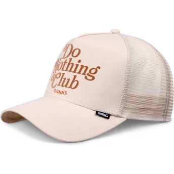 Petten gebogen beige snapback Do Nothing Club HFT DNC 30th van Djinns