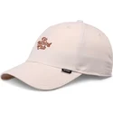 beige-verstellbare-gebogene-kappe-do-nothing-club-dnc-30th-von-djinns