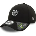 czarna-regulowana-czapka-z-zakrzywionym-daszkiem-9forty-repreve-mini-logo-las-vegas-raiders-nfl-od-new-era