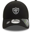 czarna-regulowana-czapka-z-zakrzywionym-daszkiem-9forty-repreve-mini-logo-las-vegas-raiders-nfl-od-new-era