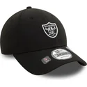 czarna-regulowana-czapka-z-zakrzywionym-daszkiem-9forty-repreve-mini-logo-las-vegas-raiders-nfl-od-new-era