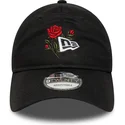 gorra-curva-negra-ajustable-9twenty-rose-icon-de-new-era