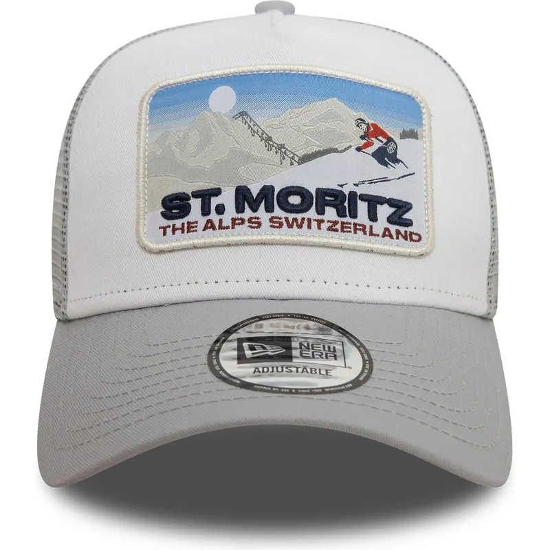 petten-gebogen-grijs-snapback-a-frame-ski-patch-van-st-moritz-steden-en-stranden-van-new-era