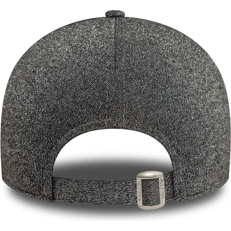 schwarze-gebogene-verstellbare-damenkappe-9forty-glitter-der-new-york-yankees-mlb-von-new-era