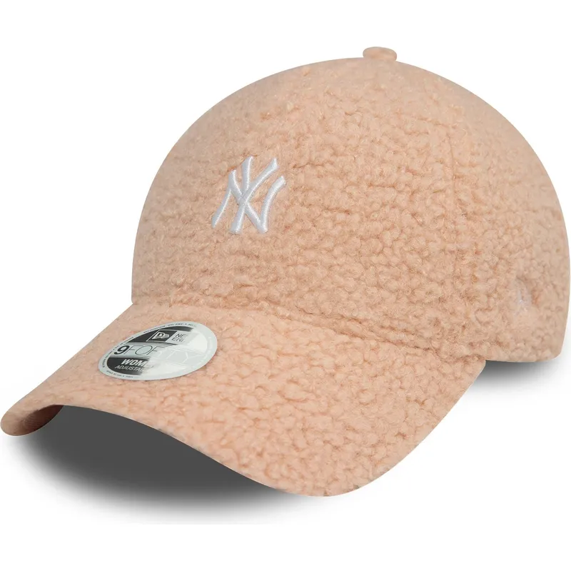 cappellino-curvo-rosa-regolabile-da-donna-9forty-borg-dei-new-york-yankees-mlb-di-new-era