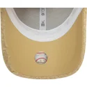 petten-gebogen-beige-verstelbaar-9forty-borg-van-new-york-yankees-mlb-van-new-era