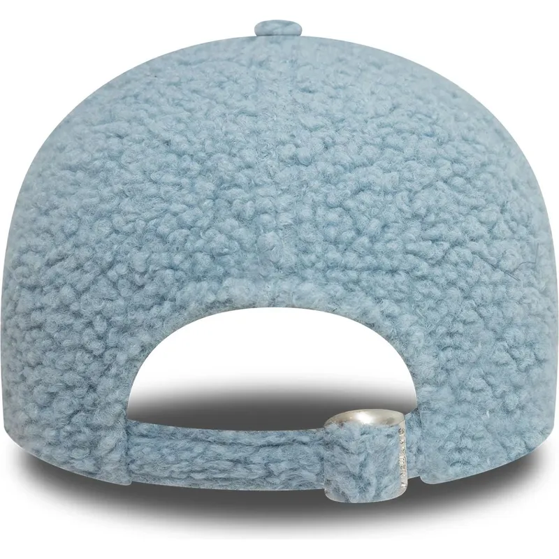 hellblaue-gebogene-verstellbare-damenkappe-9forty-borg-der-new-york-yankees-mlb-von-new-era