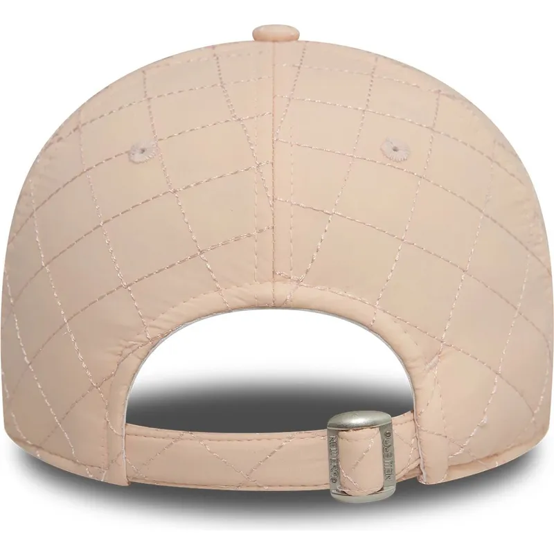petten-gebogen-roze-verstelbare-band-9twenty-padded-van-new-york-yankees-mlb-van-new-era