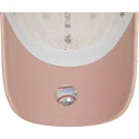 petten-gebogen-roze-verstelbaar-9twenty-padded-van-new-york-yankees-mlb-van-new-era