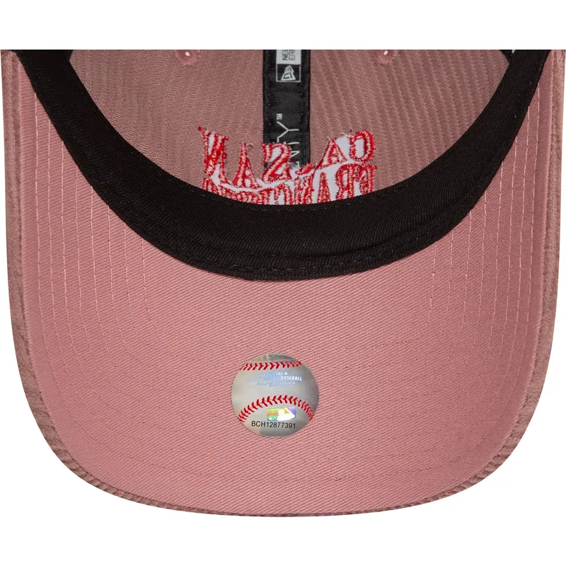 petten-gebogen-roze-verstelbare-band-9twenty-cord-van-san-francisco-ciudades-y-playas-california-van-new-era