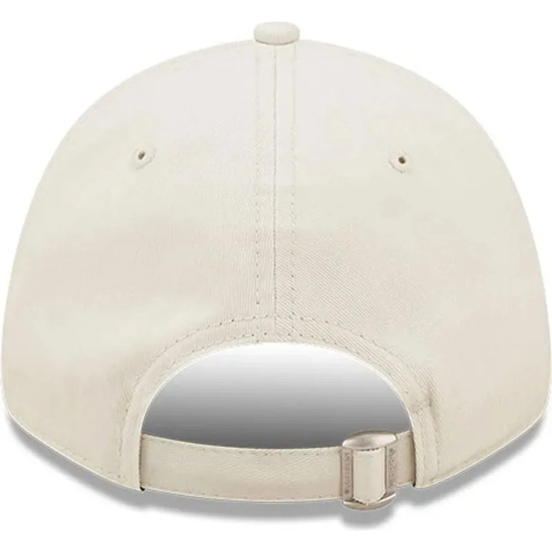 bezowa-regulowana-czapka-z-zakrzywionym-daszkiem-9forty-league-essential-los-angeles-dodgers-mlb-new-era