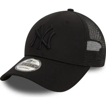 Petten gebogen zwart verstelbare band 9FORTY Home Field van New York Yankees MLB van New Era