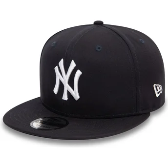 Gorra plana azul marino snapback 9FIFTY Team Colour de New York Yankees MLB de New Era