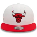 chicago-bulls-nba-new-era-9fifty-white-crown-patch-vit-och-rod-snapback-flat-keps