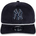 new-era-curved-brim-golfer-cord-new-york-yankees-mlb-navy-blue-snapback-cap
