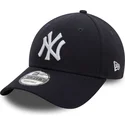 gorra-curva-azul-marino-ajustable-9forty-side-patch-de-new-york-yankees-mlb-de-new-era