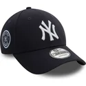 new-era-new-york-yankees-mlb-9forty-side-patch-justerbar-marinbla-bojd-keps