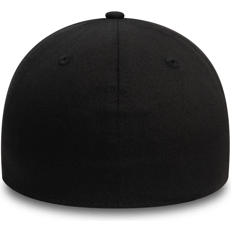 petten-gebogen-zwart-fitted-39thirty-monochrome-van-los-angeles-dodgers-mlb-van-new-era
