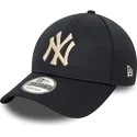gorra-curva-azul-marino-ajustable-9forty-pivot-knit-de-new-york-yankees-mlb-de-new-era