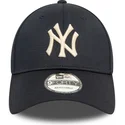 gorra-curva-azul-marino-ajustable-9forty-pivot-knit-de-new-york-yankees-mlb-de-new-era