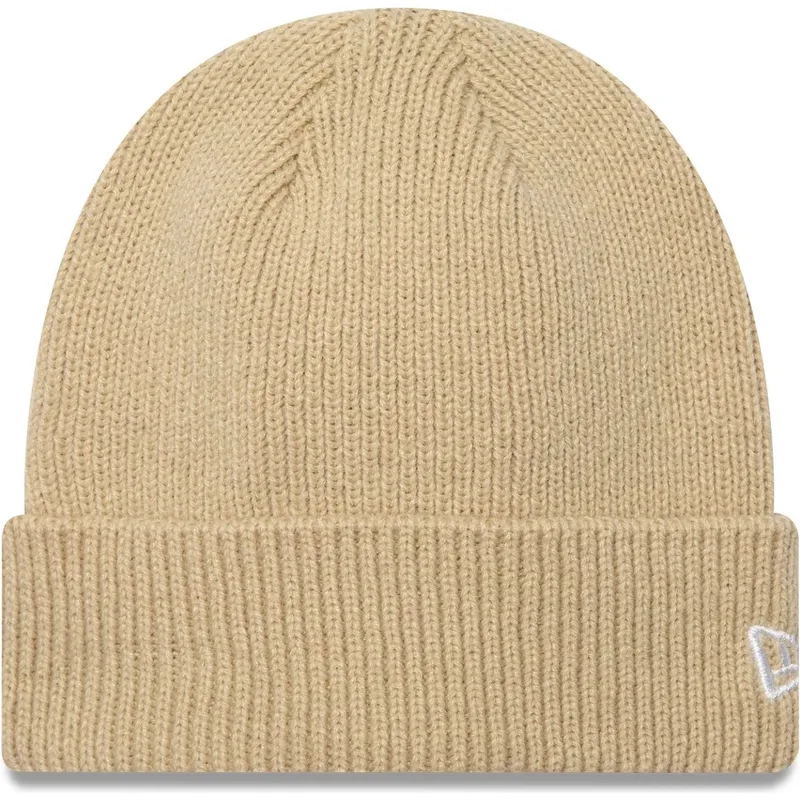 mutsen-beige-wool-cuff-knit-van-new-era mutsen-beige-wool-cuff-knit-van-new-era