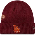 cappello-rosso-con-patch-world-series-dei-los-angeles-dodgers-mlb-di-new-era