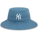hellblauer-damen-bucket-hut-adventure-der-new-york-yankees-mlb-von-new-era
