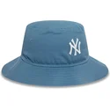 hellblauer-damen-bucket-hut-adventure-der-new-york-yankees-mlb-von-new-era