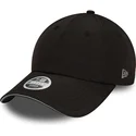 cappellino-nero-regolabile-con-visiera-curva-da-donna-9forty-open-back-di-new-era