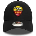 new-era-curved-brim-9forty-core-associazione-sportiva-roma-serie-a-black-adjustable-cap